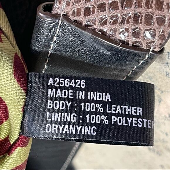 orYany Snake Embossed Leather - Picture 9 of 11